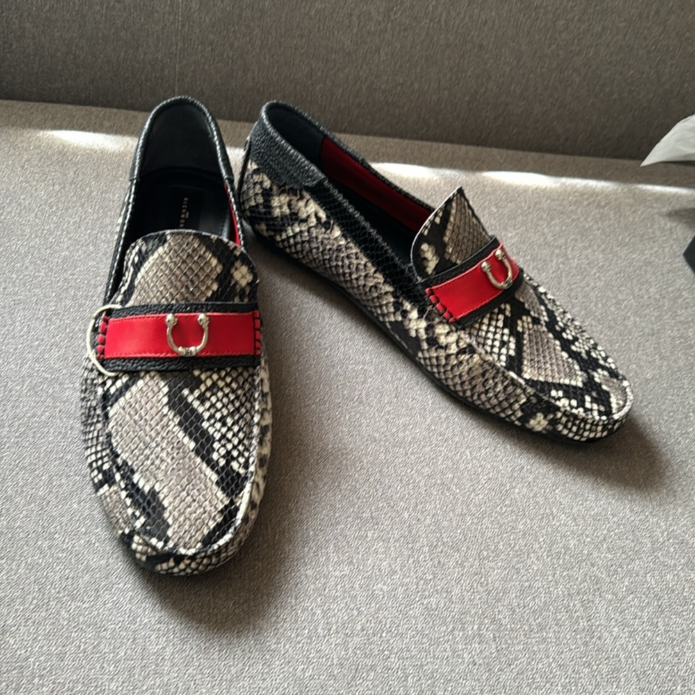 John Richmond python embossed drivers - Picture 10 of 13